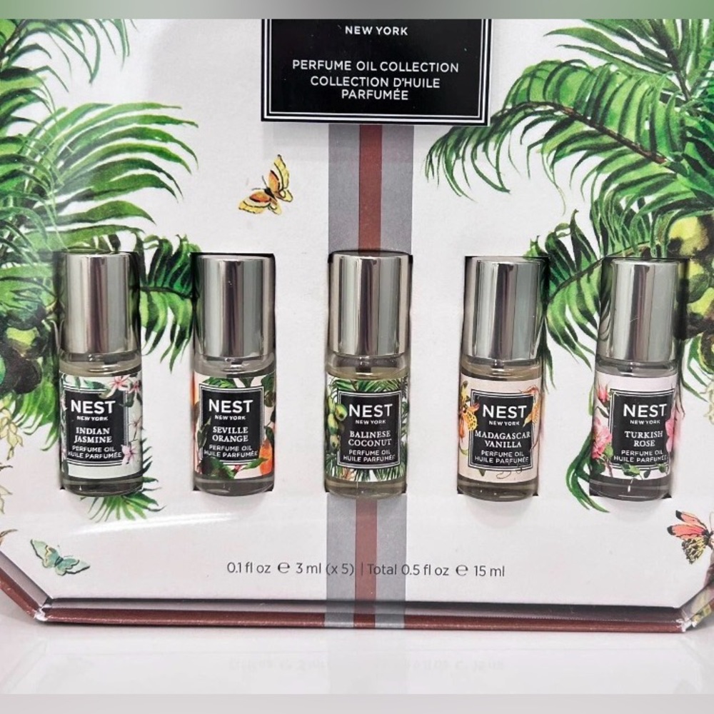 New NEST Orange+Jasmine+Rose+Coconut+Vanilla 5pc Set